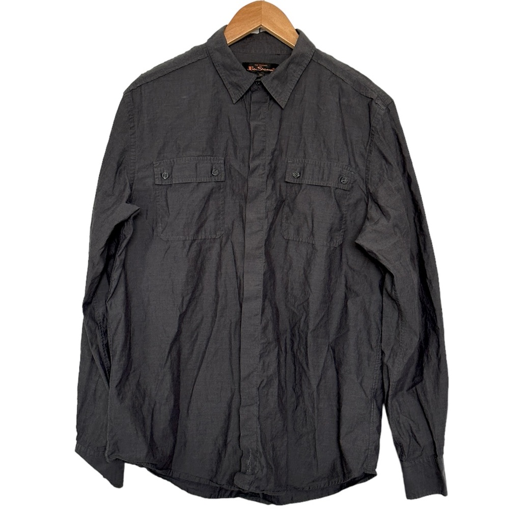 Ben Sherman Grey Button Down Shirt